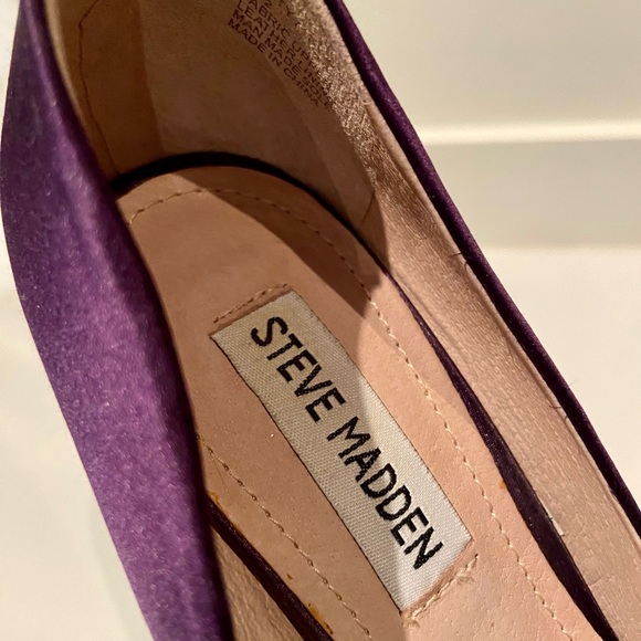 LAST CHANCE! Steve Madden Sky High Purple Platforms - Picture 10 of 11